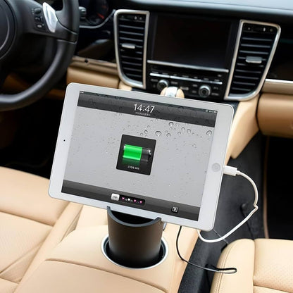 شاحن السيارة وحامل الموبايل مع هدية CAR DOSE فواحة🎁 TR-0327