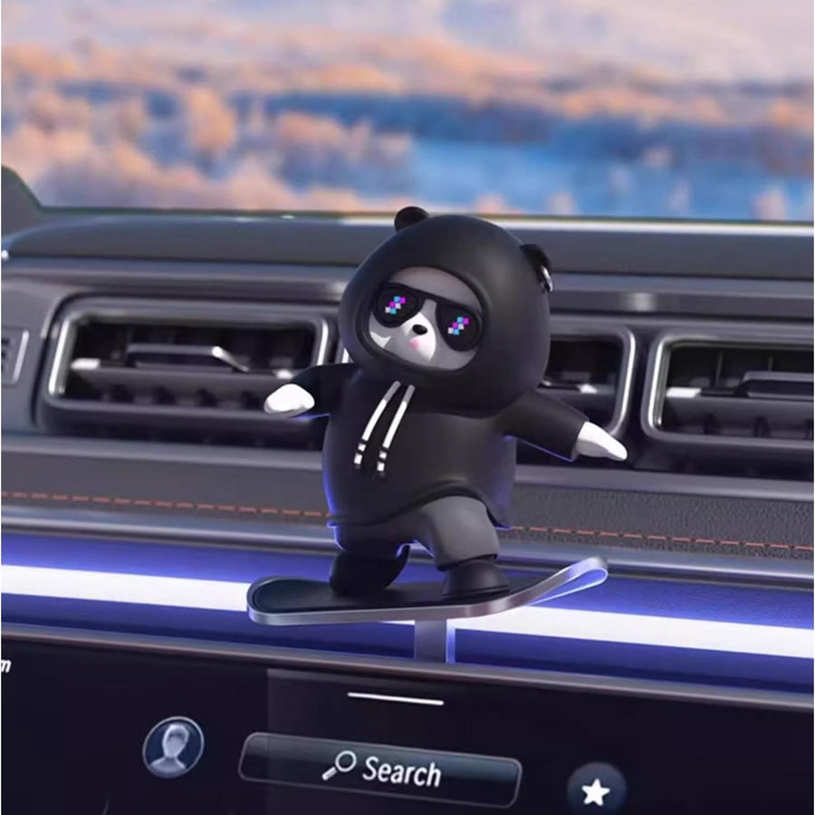 دب لوح التزلج لتابلوه السيارة مع هدية CAR DOSE فواحة🎁 AB-002