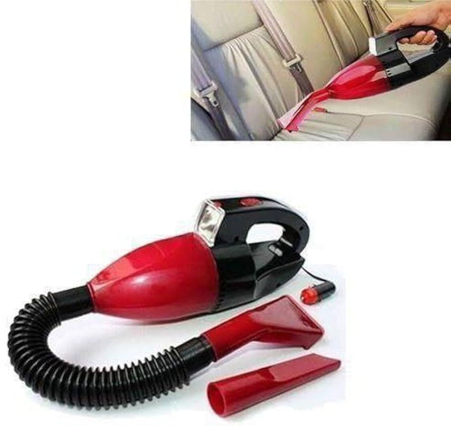 مكنسة سيارة الكهربائية مع هدية CAR DOSE فواحة🎁  TR-0323