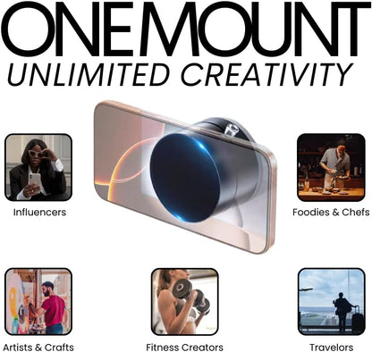 حامل الموبايل المغناطيسي AB-001 &  🎁 هدية CAR DOSE مع فواحة