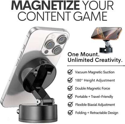 حامل الموبايل المغناطيسي AB-001 &  🎁 هدية CAR DOSE مع فواحة