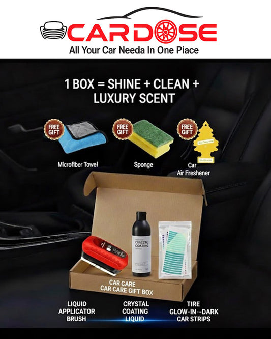 صندوق العناية بالسيارة المتكامل AB-038 هدية CAR DOSE فواحة🎁