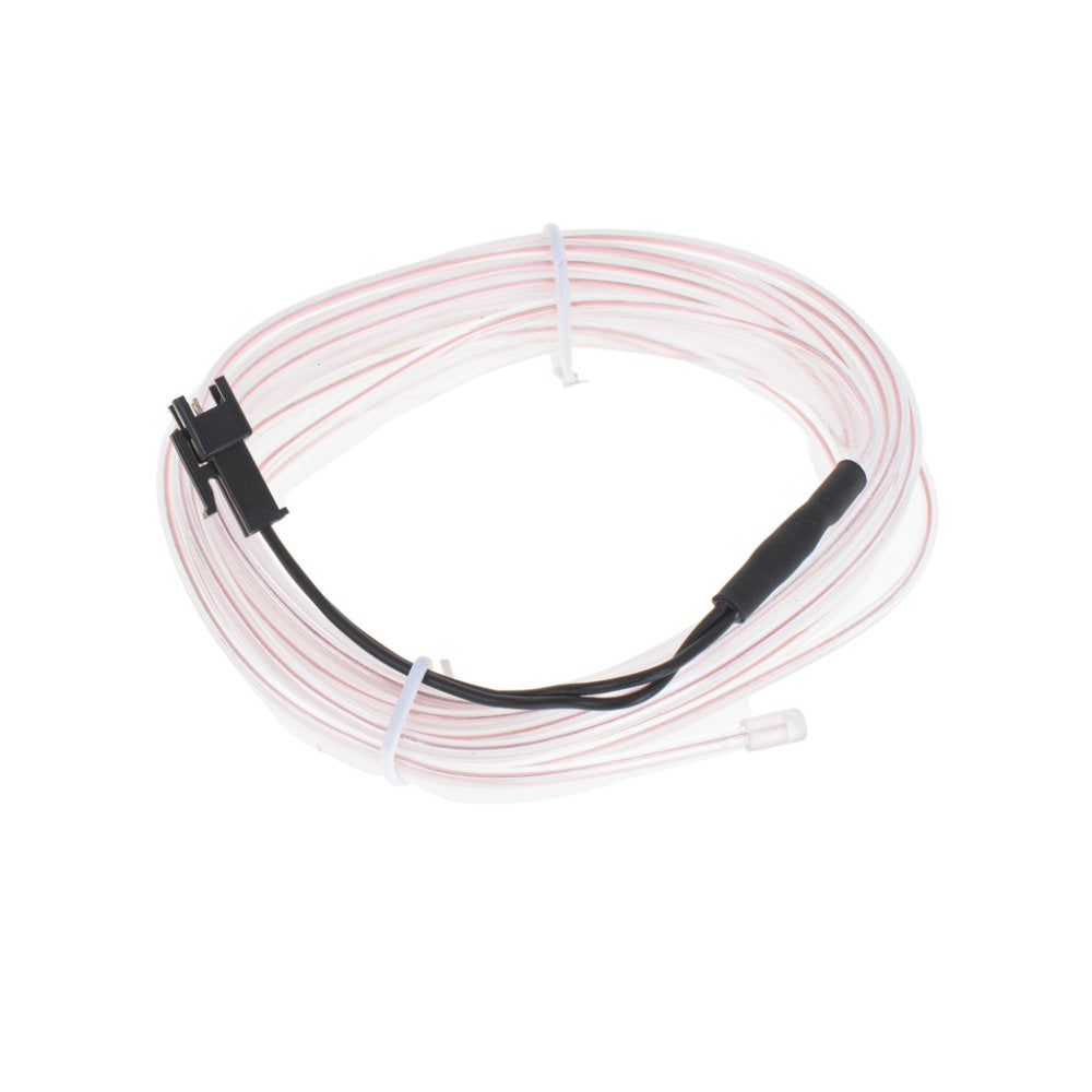 TW-011 _white🎁 CAR DOSE شريط اضاءة ليد التابلوه 3متر السيارة -(الابيض الجذاب) فواحةهدية