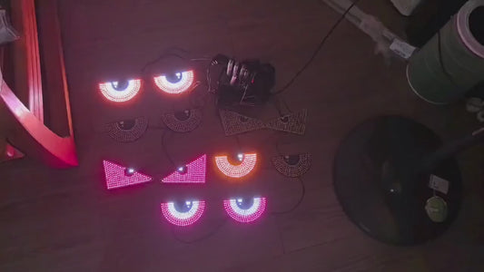 ضوء عيون لتزيين السيارات TW-004 مع هدية CAR DOSE فواحة🎁