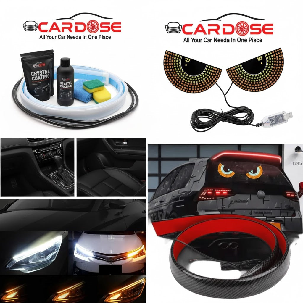 بوكس روق علي عربيتك 4 منتجات مع هدية CAR DOSE فواحة🎁 TW-008